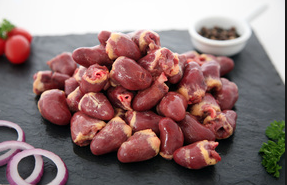 Coeurs de poulet fermier 500 grs