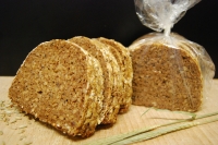 Pain de seigle broyé
