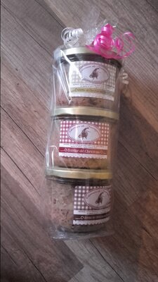 Lot 3 terrines de chevreau nature / cepes / olives  (3x180 g)