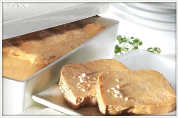 Foie gras entier frais cuit en terrine