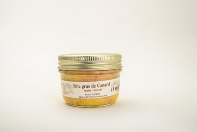 Foie gras entier mi-cuit en verrine