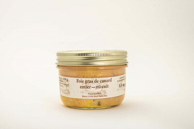 Foie gras entier mi-cuit en verrine
