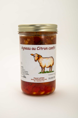 Agneau au citron confit