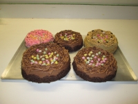 Nid crème au beurre traditionnel au chocolat