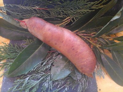 Saucisson à cuire fumé