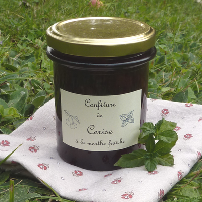 Cerise à la menthe