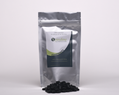 Spiruline en comprimés