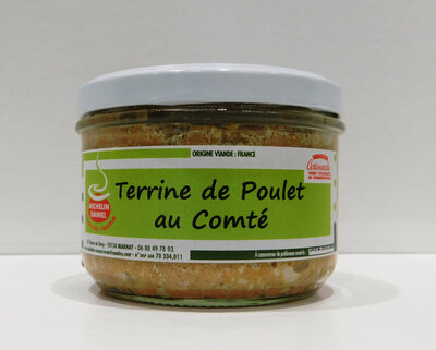 Terrine de poulet au comté