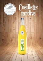 Jus de pomme cueillette tardive 75cl