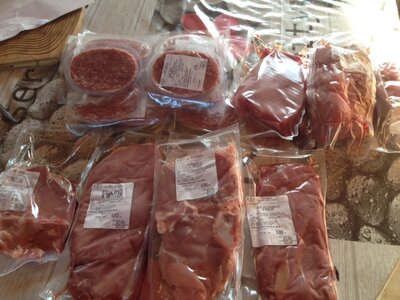 Veau rosé élevé sous la mère colis de 5kg