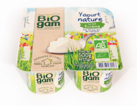 Yaourt nature au lait écrémé 0% 4x125g ab