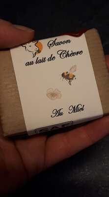 Savon au lait de chèvre et au miel