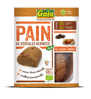 Pain blé raisins abricots