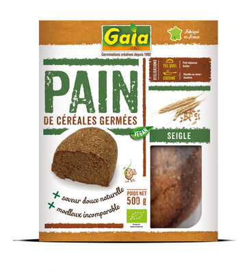 Pain de céréales germées - seigle