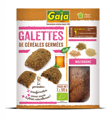 Galettes céréales germées multigrains 2x100 g