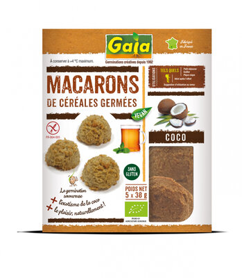 Macarons de sarrasin germé - coco 5