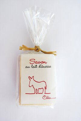 Savon au lait d'ânesses - 5% - cleo