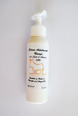 Crème visage 'ado' - spéciale rép
