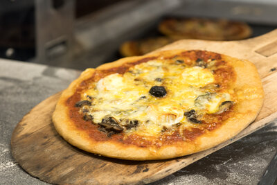 Pizza 3 fromages végétarienne