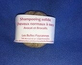 Shampooing solide cheveux normaux à secs