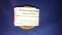 Shampooing solide cheveux gras