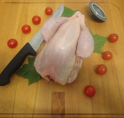 Poulet fermier prêt a cuire 1.8kg