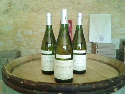 Charline, aoc côtes du rhône blanc