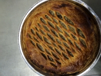 Tourte aux shiitake