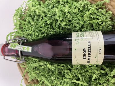 Sirop de myrtilles