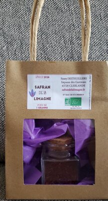 Safran en filaments bio - 1g - récolte 2025