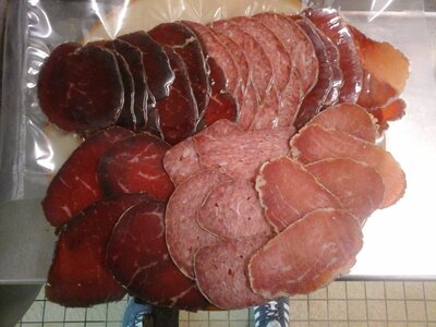Assortiment de charcuterie tranchée : 200g