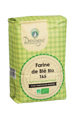 Farine de blé bio t65_1 kg en sachet kraft