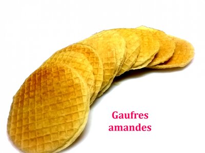 Gaufres amandes