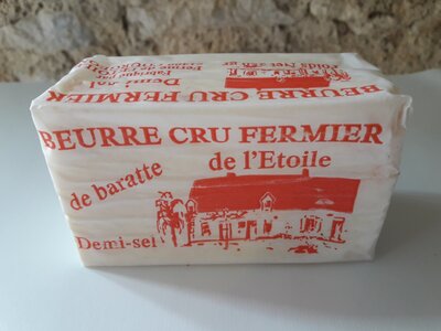 Beurre cru demi-sel