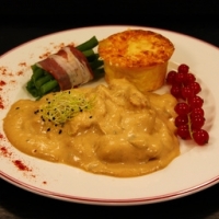 émincé de volailles à la crème