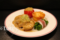 Filet mignon de porc aux champignons