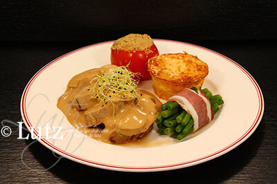 Filet mignon de porc aux champignons