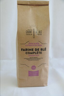 Farine fraîche complète de type 110 sac de 1 kilo