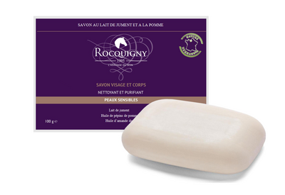 Savon visage et corps, au lait naturel de jument & amande douce