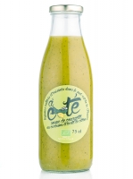 Soupe de courgette au zeste de citron et curcuma