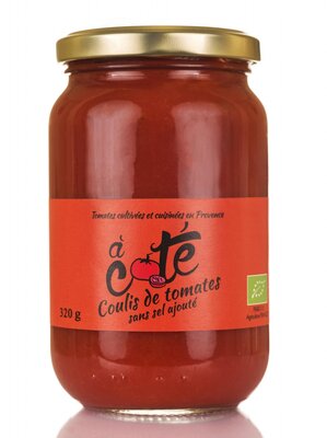 Coulis de tomates bio provence (sans sel)
