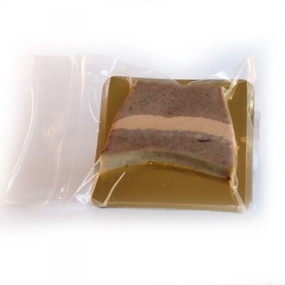 Rillette foie gras tranchées