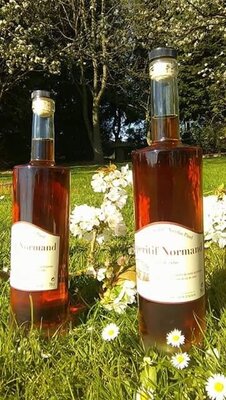Apéritif normand vieilli en fut de chêne