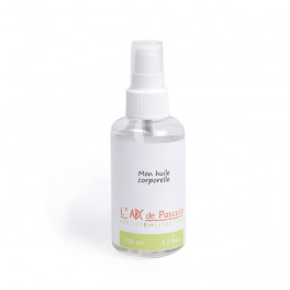 Huile corporelle, Parfum Patchouli/Huile de Rosier Muscat