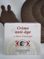 Crème anti-âge à la bave d'escargots