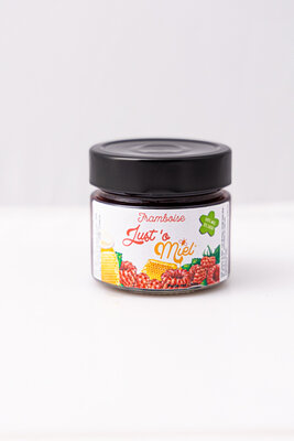 Confiture de framboises just'o miel®