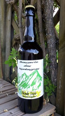 Bière blonde triple 8° - 75cl