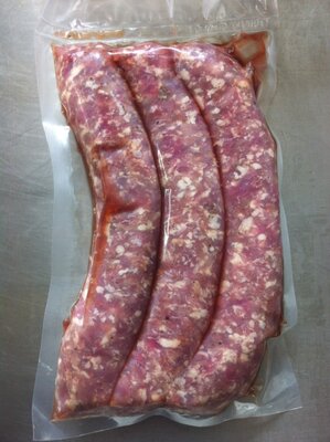 Saucisse de porc x3 400g