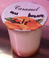 Yaourts au caramel au beurre salé(2x125g)