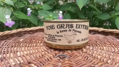 Foie gras 180g boîte métal